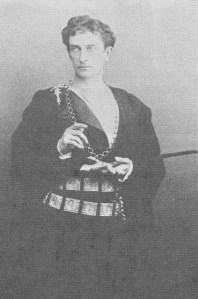 Johnston Forbes Robertson as Hamlet, Lyceum Theatre, London, 1897.